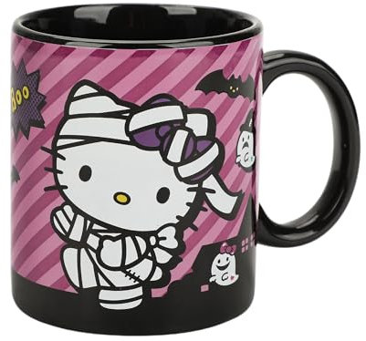 Bioworld Hello Kitty Halloween - Taza de cerámica de 473 ml