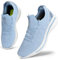 Giniros Zapatillas Mujer Zapatillas Running Deportivas Mujer Zapatos Bambas Casual Tenis de Mujer Jogging Caminar Gimnasio Fitness Moda Slip-ins Sneaker Transpirable Cómodo Deporte Celeste 42EU