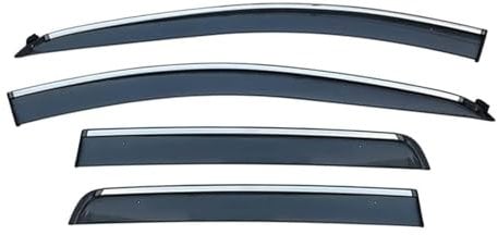 HNWYY 4 Pieces Car Wind Deflectors for VW GOLF MK7 5-doors Hatchback 2013-2020 Side Door Window Visor Side Window Air Deflectors Shield Accessories