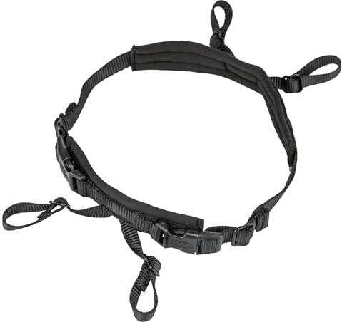 Panik-Adapter Stay für Geschirre, L–XL: 59–92 cm/25 mm, schwarz