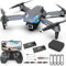 Wipkviey T28 Drohne mit Kamera für Anfänger, Faltbare-Quadcopter für Erwachsene, FPV RC-Drohnen mit 3D-Flips/Höhenhaltung/Gesten-Selfie/Wegpunktflug, Geschenke für Kinder Jungen/Mädchen, 2 Batterien