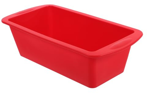 VILLCASE Brotbackform Silikon Kastenform Für Toastbrot Französisches Brot Und Vollkornbrot Wiederverwendbare Backpfanne Für Zuhause Oder Restaurant 7.68X3.74X2.17In