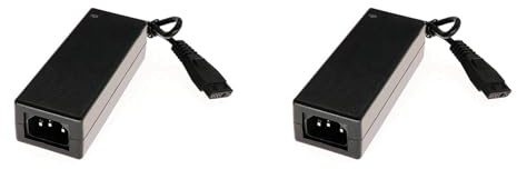 Tumintu 2X Adaptateur Secteur 12 V + 5 V 2,5 Une pour Disque Dur IDE 4 Broches HDD CD-ROM Convertisseur