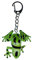 Miniblings Grenouille Grenouille Verte Porte-clé Porte-clés Noir - Bijoux Mode Main I I Pendentif Trousseau de clés Porte-Clef