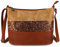 Sac Bandoulière Paillettes Femme Multicolore - Marron