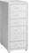 TecTake® Caisson Bureau Meuble de Rangement Armoire de Bureau métallique Industriel 41 x 28 x 69 cm Meuble tiroir Rangement Bureau avec 6 Tiroirs pour Rangement Papier administratif