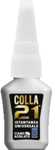 Colla universale cianoacrilato professionale in tubetto da 20 gr - evoluzione dell'Attak, vari formati disponibili