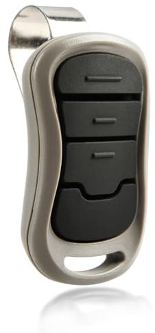 Garage Outlet Replacement 3 Button G3T-R Garage Door Remote Opener with Visor Clip for Genie-Intellicode 37330R, G3T-BX, GIT-3 (ACSCTG Type 3) 390/315 MHz