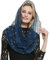 Leimandy Orthodoxer Schleier Kopfbedeckung mit gestickten Blumen Katholische Kapelle Mantilla Schleier V50, Marineblau, One size