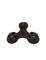 Montageplatten schräg/gerade ideal für Tischbeine & Möbelfüße - perfekt geeignet für Esstisch, Couchtisch, Schreibtisch & mehr (1x Schwarz, 15° angewinkelt im Dreieck)
