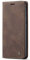 JMstore Coque Compatible avec Samsung Galaxy S20 Ultra,Coque Rabat Cuir avec Magnetique,Housse Protection Portefeuille Étui Cartes Stand Fonction (Café)