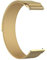 Strap-it 20mm Universal Edelstahl Uhrenarmband - Schnellverschluss Milanese Metallarmband mit Magnetverschluss für Alle (Smart) watches für Damen und Herren - Gold