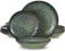 Vancasso - Chrys - Service de table - En grès - Idéal pour 4 à 12 personnes - Lot de 12 pièces constituées d’assiettes plates, d’assiettes à soupe et d’assiettes à gâteau