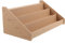 Anneome Wooden Paint Organizer with Brush Holder 3 Tier Storage Stand for Acrylic Paints Ink Bottles and Brushes Tool Storage Box for Artists