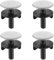 Bestgle 4 Pcs Copriforo Rubinetto in Acciaio Inox Copriforo, Cucina Tappo Lavabo a Prova di Perdite Tappo Copriforo Lavandino per Lavello da Cucina e da Bagno