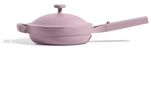 Our Place Mini Always Pan 2.0-22cm (1.1L) Nonstick, Toxin-Free Ceramic Cookware | Patented 10-in-1 Aluminum Frying & Sauté Pan | Safe for Oven, Induction & All Cooktops up to 232°C | Lavender