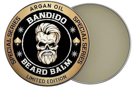 BANDIDO Bartbalsam 40ml – Bartpflege für Männer – Bartwachs & Bartbalsam mit Starker Halt – Bart Conditioner mit Natürlichen Ölen – Beard Balm für Bartwachstum