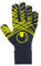 uhlsport Fußball Torwarthandschuhe Prediction Absolutgrip HN Fit, 10.5, Marine/weiß/Fluo gelb