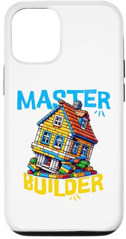 iPhone 13 Brick builder master builder of legos funny crooked house Case