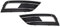 LIULAOGEN Auto Nebelscheinwerfer Kühlergrill für Audi A4 Quattro B8 B9 2013 2014 2015 2016, Auto Front Lower Bumper Grille Auto Nebelscheinwerfer Rahmen Auto Zubehör