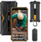 Ulefone Armor X12 Pro Smartphone Rugged, 8GB+64GB/256GB Telefono Indistruttibile! Octa Core 4G Dual SIM Android 13, IP68K Cellulare Robusto, 4860mAh, 13MP+8MP, 5.45'' HD+, GPS, NFC, Face ID, Arancia