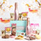 Pink Bottega Prosecco Gourmet Gift Set Hamper | 2 x Bottega | Danny's Chocolate | Truffee's Truffles | Candy Kittens | Choco Wafers from the Master Chocolateer | Borders Family baked biscuits