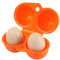 Tragbare Eierbehälter Eierträger, Eierbehälter Für 2 Eier 2 Gitter Eier Aufbewahrungsbox Eierbox 2 Eier Tragbarer Eierhalter Eierkarton Eierclip Für Küche Outdoor Camping Picknick