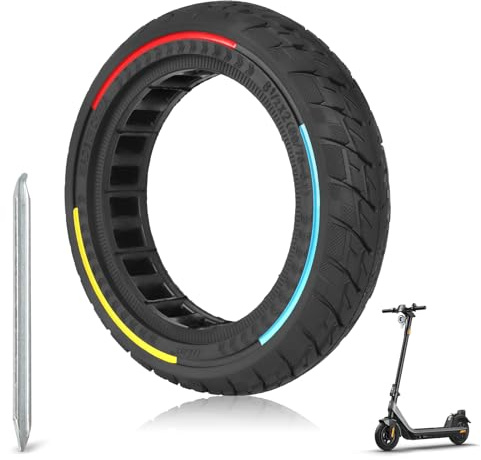 Tumacado 8 1/2 x2 E Scooter Solid Reifen，8,5 Zoll Elektroroller Vollgummireifen für Xiaomi M365 Pro2/Pro/1S/Essential，50/75-6.1 Anti-Rutsch und Anti-Punktur Ersatzreifen für Elektroroller 1PCS