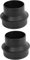 CUEMOON Lot de 2 raccords pour tuyau de conduit de chauffage, adaptateur de chauffage sur pied, 60 à 75 mm