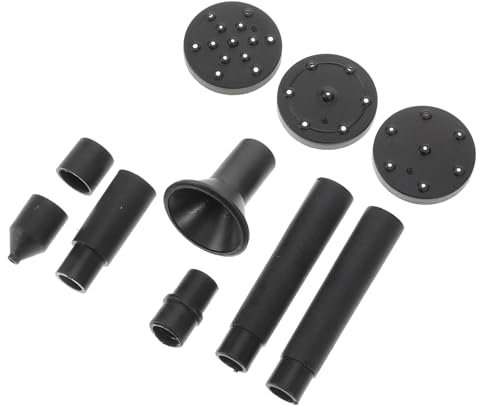 TOYANDONA Solar-Powered Fountain Nozzles for Pond Water Feature 11 Unique Nozzles Water Pump Parts for Garden Pool Bird Bath No Tools Needed Enhance Outdoor Beauty