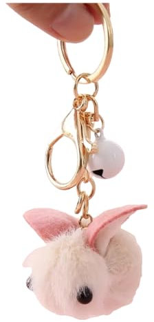 KREATIONS Porte-clés lapin mignon - Peluche, c, S