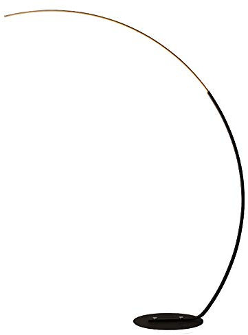 Stehlampe Arc, LED-Stehleuchte, Lese- und Stehlampe, dimmbar, für Wohnzimmer, Schlafzimmer, moderner Designer-Stil, Luftfahrt-Aluminium, gebogener Sti