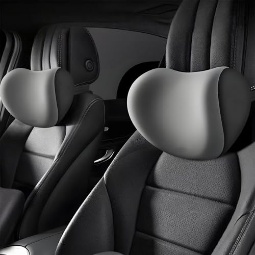 CWCHUHAI Nackenkissen Auto für Mercedes-Benz C-Class (W206), 2 Stück Kopfstütze Auto Stützt Kopf und Nacken, Schnelle Montage und Demontage, Ideal für Lange Fahrten