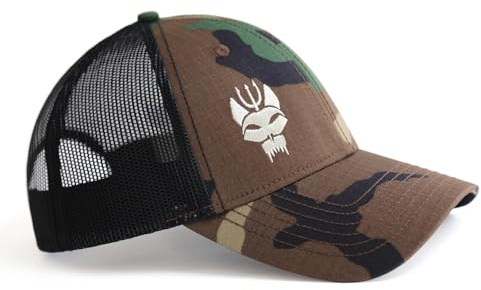 FUYIHCFB Stretch-Taktikmütze | SAS & Seal Team Design Baseball-Kappe mit Snapback-Verschluss für Militärfans, Laufsport & Angeln