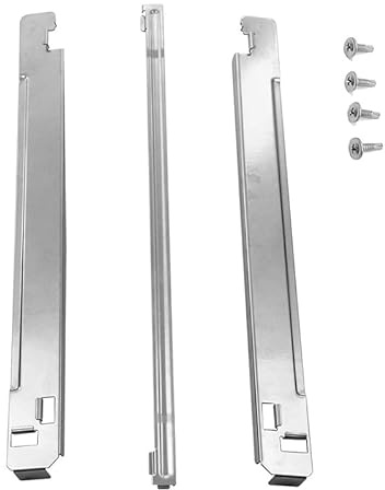 Laundry Stacking Kit Chrome Steel Fit for LG 27-in Washers and Dryers Replacement Parts (27 Inch)
