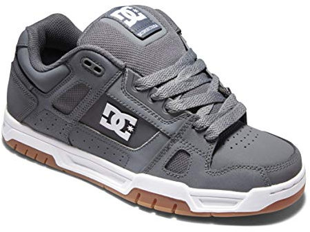 DC Shoes Herren Stag Schuh, Grey/Gum, 40.5 EU
