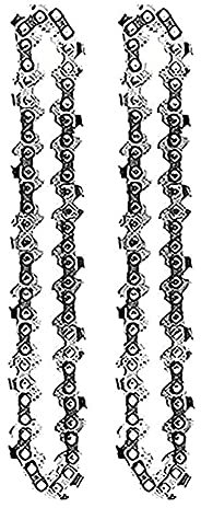 Mini tronçonneuse sans fil avec 2 batteries, 2 chaînes de 15,2 cm, scie à chaîne électrique portable à une main, batterie 21 V 2,0 Ah pour coupe-bois, élagage de branches, chaîne