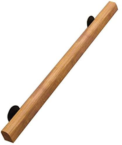 Wood Handrails Complete Kit, Non-Slip Wooden Stair Rail Children Pine Handrail Home Against the Wall Staircase Handrails Kindergarten Guardrail Corridor Lofts Decking Railings (Size : 1FT/30CM)