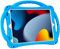 Adocham Kinder-iPad-Hülle für 9./8./7. Generation, 10,2-Zoll-iPad-Hülle mit Standgriff, leichte, stoßfeste Silikon-Abdeckung 2021/2020/2019 (Blau)
