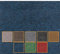 ANRO Fußmatte Schmutzfangmatte waschbar wasserdicht robust Schmutzfänger für Eingang, Haustür, Flur, Küche, Schlafzimmer Poet 90x150cm Carpet Blau