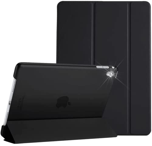 Schutzhülle für Apple iPad Pro 9.7 (2016), magnetisch, Smart-Leder, automatische Wake-/Sleep-Funktion, passend für Modell-Nr. A1673 / A1674 / A1675, Schwarz