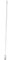 WOONEKY Transparent Curtain Pull Wand Material Blind Stick for Window Blinds and Shades Functional Drapery Tilt Rod with Sleek Modern Design for Clear View and Easy Use