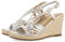 GIOSEPPO Femme Glide Sandale Cage Espadrille, Argent métallique, 39 EU