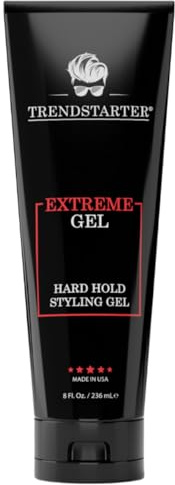 TRENDSTARTER - Extreme Gel - Harter Halt - Natürlicher Glanz - Extreme Stärke - Gelformel für nicht schuppendes Haar für alle Haartypen - Zuverlässigkeit den ganzen Tag