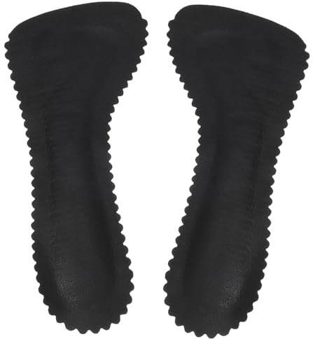 ULTECHNOVO 1 Paar Sieben-punkte-pad Anti-rutsch-schuhe Aufkleber Schuhaufkleber Mit Hohem Absatz Neue Ferseneinlagen Ferseneinsätze Für Schweiß Aufnehmen Fersenpolster Schweineleder Fräulein
