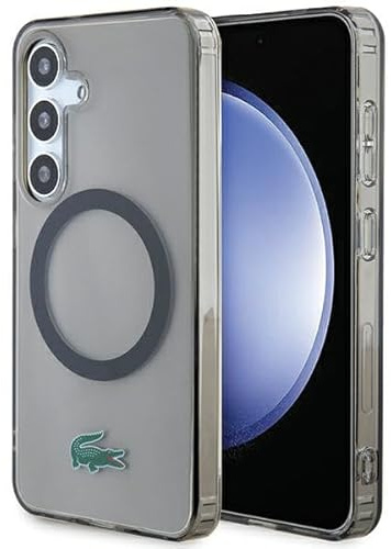 Lacoste LCHMS24SULOK étui pour S24 S921 Noir hardcase Transparent