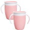 Munchkin Miracle 360 Sippy Cup Bébé | Biberon Libre Flux pour Tout-Petits | Tasse Entraîneur | Sans BPA | Sans Déversement | 207ml | 6 Mois+ | 2 Pack | Rose