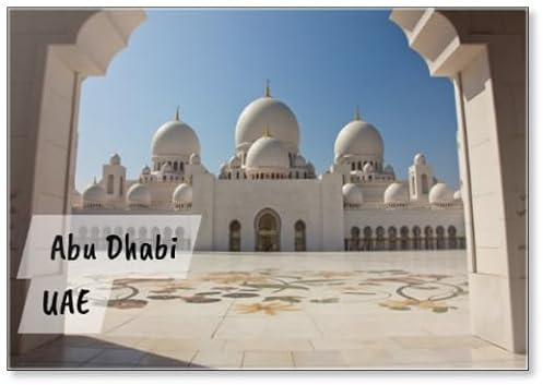 Kühlschrankmagnet Abu Dhabi