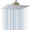 Voolan Soffione Doccia a Pioggia con Filtro, Soffione Doccia a Pioggia Grande ad Alto Flusso in Acciaio Inossidabile, Filtro per Soffione Doccia a Cascata per Acqua Dura (30cm Cromato)