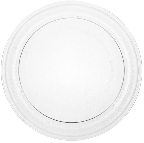 FUNOMOCYA Glas-drehteller Für Mikrowelle Ersatz-glasplatte Für Mikrowellen Kompatibel Mit Meisten Mikrowellen Einfach Zu Reinigen Installieren